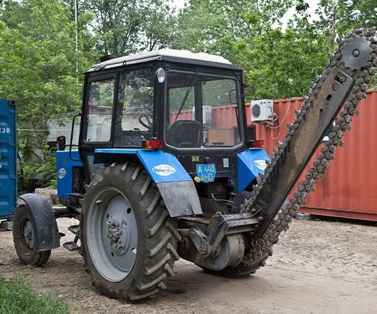 Траншеекопатель в аренду в Прокопьевске и  Кемеровской области