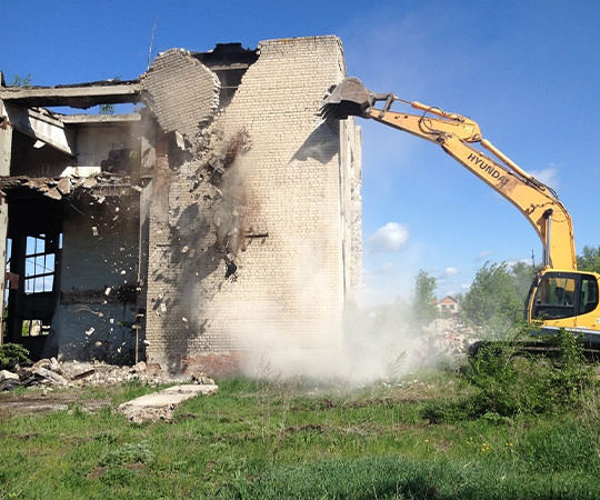 Демонтаж зданий в Прокопьевске и  Кемеровской области